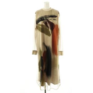 【新品】ameri vintage amanda 花柄ロングワンピース 黒 長袖 新品】ameri vintage amanda 花柄ロングワンピース 黒 長袖