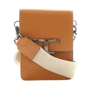 T タイムレス レザー バッグ マイクロ ショルダー ブラウン XBMTSJO0000RLXS410