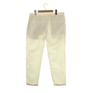 BEAUTY&YOUTH UNITED ARROWS BY AMF ノープリーツ アンクルパンツ テーパードパンツ XL ホワイト /DF OS SH