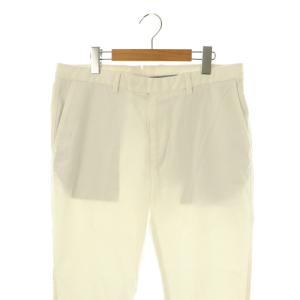 BEAUTY&YOUTH UNITED ARROWS BY AMF ノープリーツ アンクルパンツ テーパードパンツ XL ホワイト /DF OS SH