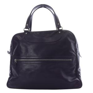 LISBON トートバッグ ハンドバッグ レザー パープル /YO27 SH