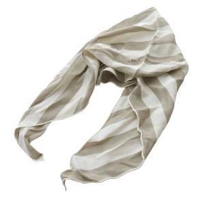 ロザンジュ PM スカーフ シルク ベージュ ホワイト /YO27 SH OH