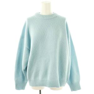 24AW FELTED WOOL CASH OVERSIZED ON P J ニット セーター カシミヤ混