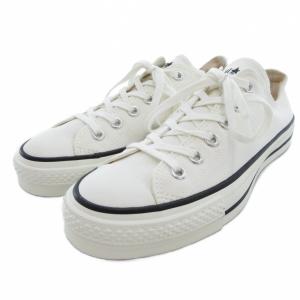 CANVAS ALL STAR J OX スニーカー キャンバス MADE IN JAPAN 6.5 ライトホワイト