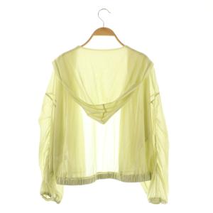 Stola. 23SS シアーフーディカットカーディガン F ライトグリーン /DF OS