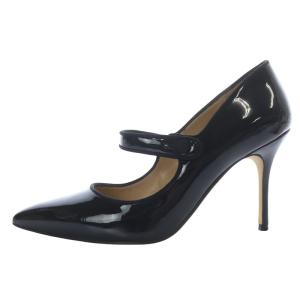 パンプス ピンヒール ポインテッドトゥ 36.5 ブラック