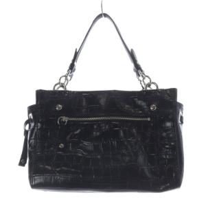 COACH トートバッグ ハンドバッグ ロゴ 黒 ブラック F14514 /SR