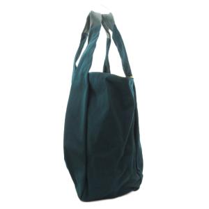 CAMPER AIJA ハンドバッグ トート 肩掛け ロゴ ナイロン 緑 グリーン /GV