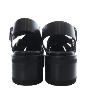 PIERRE HARDY サンダル カーフレザー 38 ブラック ACE03