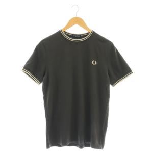 Twin Tipped T-Shirt Tシャツ カットソー S チャコールブラウン ベージュ M1588