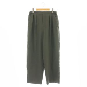 2タック イージーパンツ テーパード チャコールグレー /CX OS