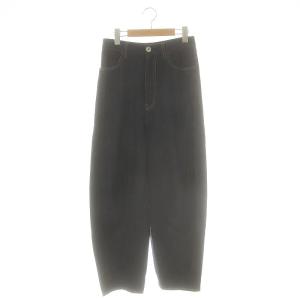 25SS curve denim pants デニムパンツ ジーンズ カーブパンツ ワイド M インディゴ