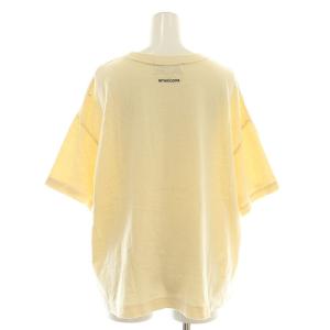 AMERICANA 五明祐子さんコラボ 洗える ロゴTシャツ カットソー ペールオレンジ /CX OS