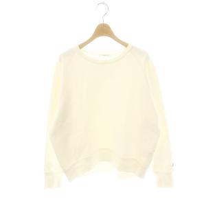 24AW バックパイルスエット クルーネックプルオーバー トレーナー S ホワイト /ES OS