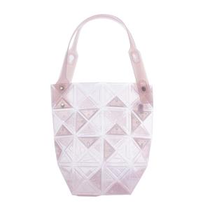 BAOBAO ISSEY MIYAKE 23SS BB31-AG851 DAZZLE クリアトート ハンドバッグ PVC ピンク /YO17