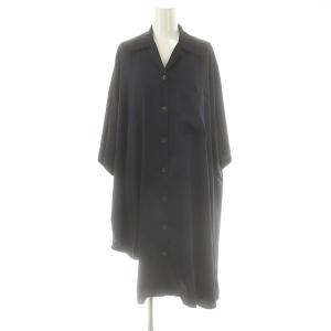 23AW  ASYMMETRY CIRCLE SHIRT CARDIGAN シャツ ロング チュニック丈