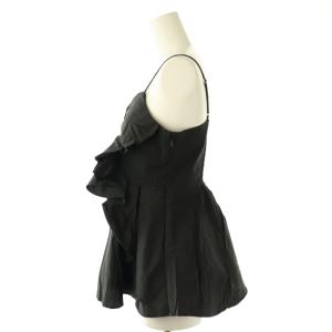 SNIDEL 24SS リボンディティールブラウス キャミソール F ブラック /DF OS