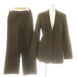 23SS CRISP LINEN ARVADA NL セットアップ テーラードジャケット ストレートパンツ