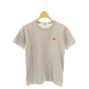 AD2022 ミニ ハートワッペン Tシャツ 半袖 M グレー AZ-T313 /HK OS