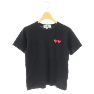 AD2019 T-SHIRT WITH DOUBL Tシャツ カットソー 半袖 M ブラック AZ-T225