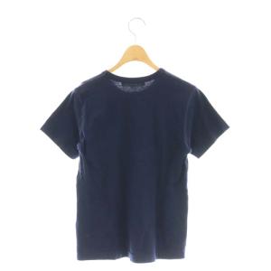 PLAY Comme des Garçons AD2016 T-SHIRT WITH DOUBLE HEART Tシャツ カットソー M 紺 AZ-T225