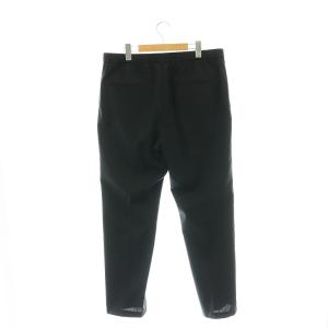 HUGO BOSS ウエストゴム スラックス テーパード IT52 黒 ブラック /CX OS