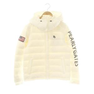 フーディー ダウンジャケット ジップアップ 0 ホワイト /DF OS