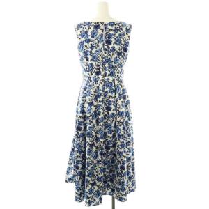 TOCCA 25SS BLOOMING SPRING TIME ドレス ワンピース 0 ブルー ホワイト