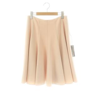 24年 Celeste Skirt スカート フレア ひざ丈 タック 40 M ピンク /AT OS