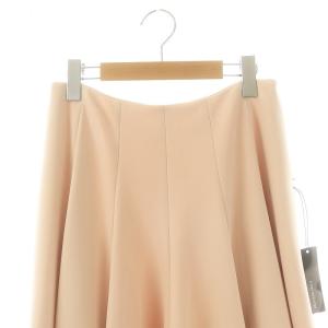 FOXEY NEW YORK 24年 Celeste Skirt スカート フレア ひざ丈 タック 40 M ピンク /AT OS
