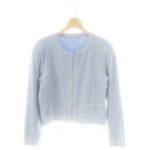 24年 Leonie Knit Cardigan 40 ライトブルー