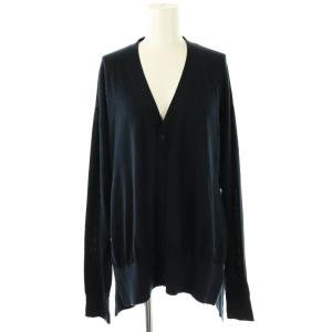 11224 COTTON CARDIGAN カーディガン ニット 2 ネイビー /ES OS