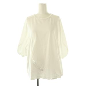 23AW /SCALLOPED Tシャツ カットソー 38 ホワイト /ES OS