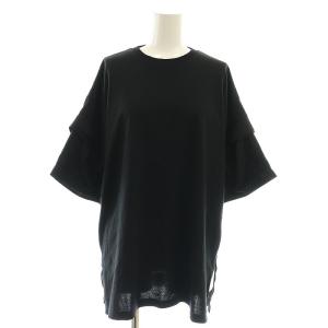 25SS FLOWER SLEEVE T-SHIRT 38 ブラック