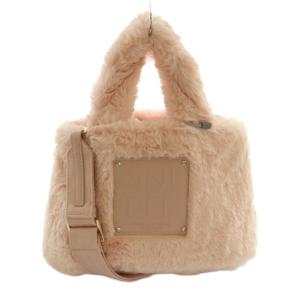 24AW ボアショルダーバッグ ハンド 2way F ピンク /SS OS