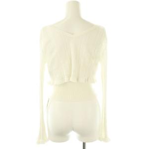 SNIDEL 24SS カーデsetニットキャミ カーディガン ノースリーブカットソー ニット F 白 /MI OS