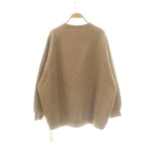 JOURNAL STANDARD LUXE フレンチテリークルーネックスウェット カットソー モカ /DO OS
