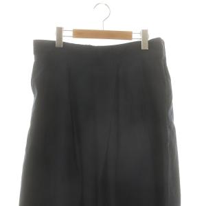 JOURNAL STANDARD LUXE 24AW ミリタリークロス タックワイドパンツ M ネイビー /HK OS