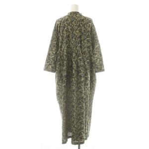 JOURNAL STANDARD LUXE ボタニックローンampleプルワンピース ロング 長袖 チャコールグレー マルチカラー /DO OS