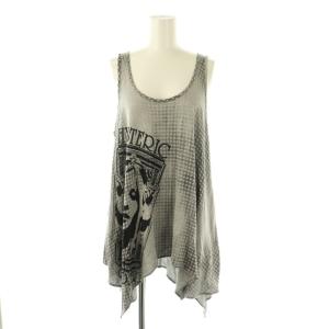 ヒスガール タンクトップ チュニック FREE グレー /MI OS