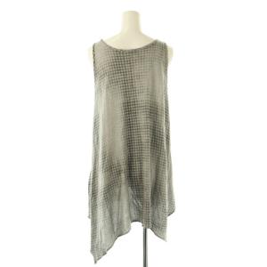 HYSTERIC GLAMOUR ヒスガール タンクトップ チュニック FREE グレー /MI OS