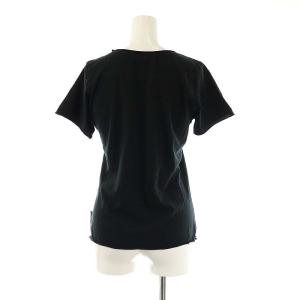 HYSTERIC GLAMOUR ロゴ 半袖Tシャツ カットソー F 黒 ベージュ /MI OS