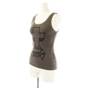Hysteric クロス 十字架 タンクトップ FREE グレー /MI OS