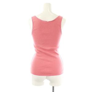 HYSTERIC GLAMOUR プリント タンクトップ FREE ピンク 黒 /MI OS