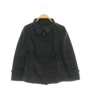 ジップアップジャケット ステンカラー F 黒 /CX OS