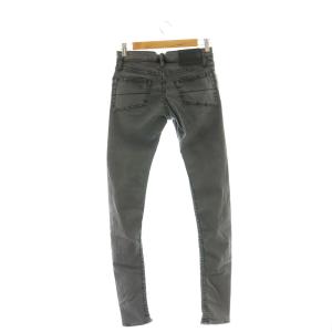 HYSTERIC GLAMOUR ボタンフライ スキニーデニムパンツ ジーンズ スリム XXS グレー /AT OS