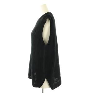 EVERYDAY I LIKE 24SS Polite ニット ベスト ブラック /ES OS