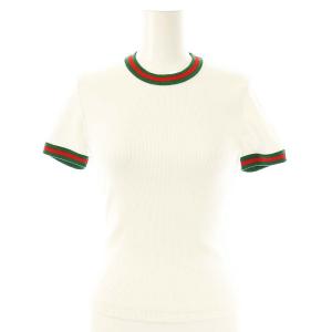 28882 XJG5O 9692 ウェブ ストライプ トリム コットンリブ Tシャツ XXS