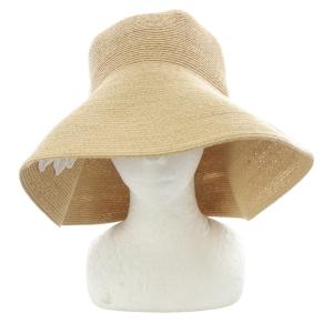 アマンダラフィアハット 帽子 ベージュ /SR7 SH