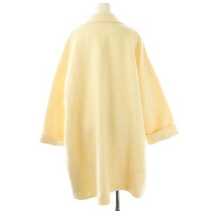 MILA OWEN MILAOWEN 24AW ワイドシルエットダブルブレストコート チェスター F アイボリー /AQ OS S